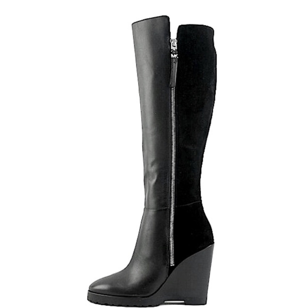 Michael Kors Clara Wedge boots size 7.5